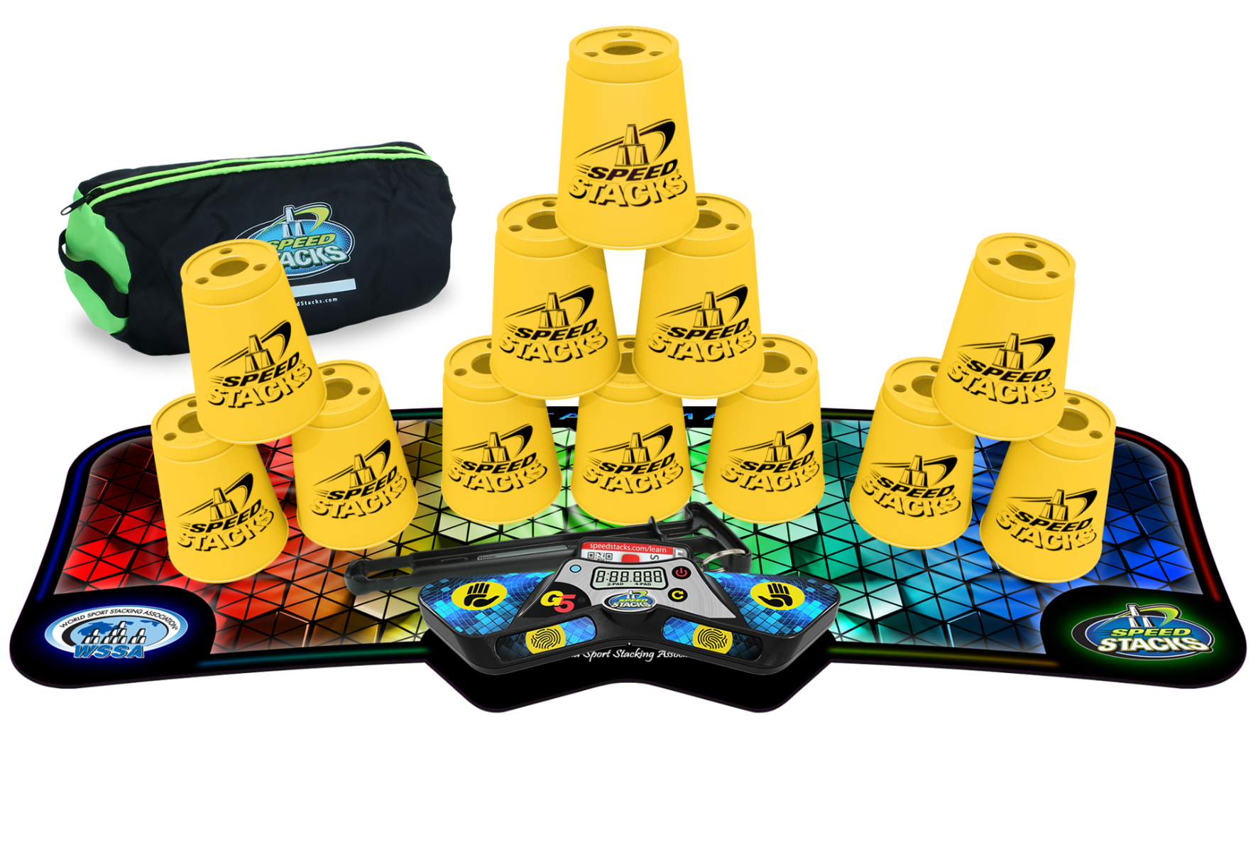 Yellow Speed Stacks Starter Pack