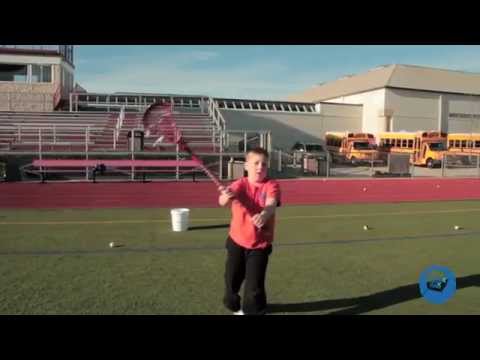 Red Swax Lax Training Ball
