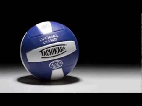 Tachikara Scarlet & Royal Official Synthetic Leather Volleyball