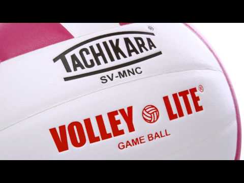 Tachikara VolleyLite® Training Volleyball - Pink & White