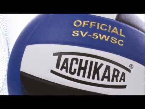 Tachikara SV5WSC Gold/Black/White Volleyball
